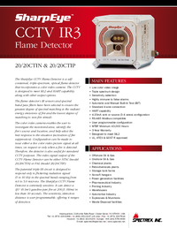 Thumbnail of document Cctv datasheet 2499
